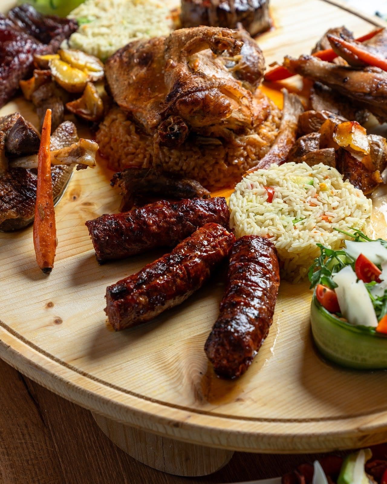 Traditional Menu with Homemade Suxhuk	